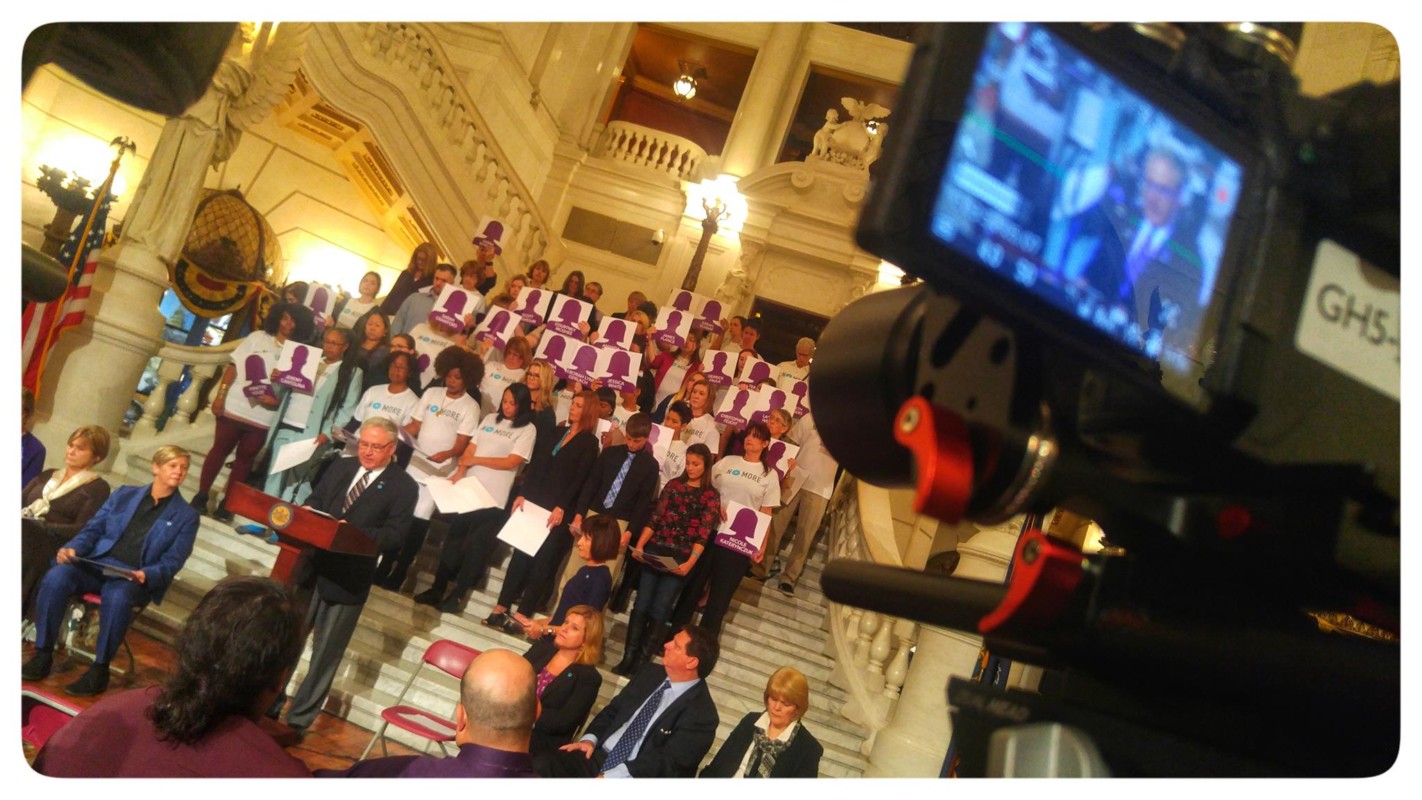 PCADV – 2017 DV Awareness Ceremony at the Pa. State Capitol